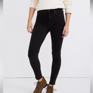 Madewell Petite 10" High-Rise Skinny Jeans in Starkey Wash, MB009 NWOT